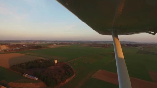 Flug von Illertissen EDMI nach Memmingen  EDJA mit Tecnam P2008JC