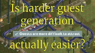 RCT2 - Harder guest generation explained