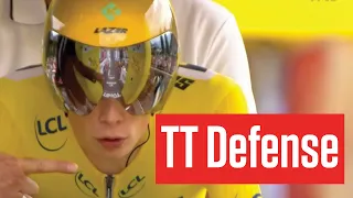 Jonas Vingegaard Starts Time Trial Defending Yellow In Stage 16 Of The Tour de France 2023