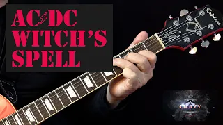 Witch's Spell ( AC DC ) - Guitar Lesson