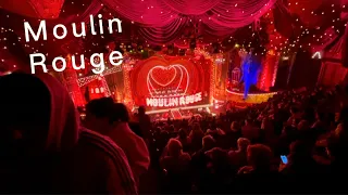 I went to ￼Broadway to watch moulin rouge (crazy)Future Iz