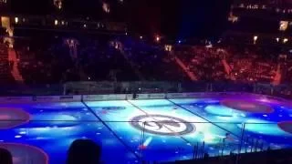 New York Rangers Intro Ice Animation Clip
