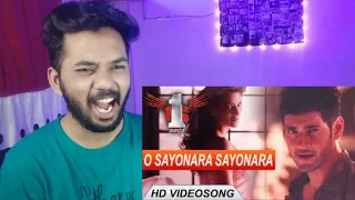 O Sayonara Sayonara REACTION | Mahesh Babu, Kriti Sanon | 1 Nenokaddine| MIKI REACTS |