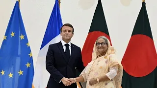 Emmanuel Macron au Bangladesh : "la France sera de nouveau à vos côtés"