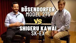 Bösendorfer Concert Grand vs Shigeru Kawai (Model-275 vs SK-EX) | Can YOU hear the differences?