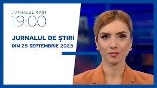 Jurnalul orei 19:00, 25.09.2023