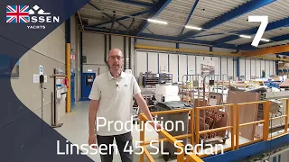 Linssen production part 07 Engine room and fitting of technical components