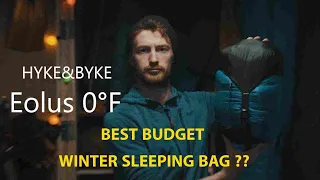 (Best budget Winter sleeping bag ?)  Hyke&Byke Eolus 0°F  review