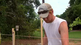 Bamboo Fence Construction