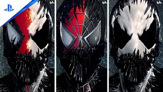 Marvel's Spider-Man 2 NG+ Peter's Lowenthal Gains The Symbiote With All Suits Full Transformation