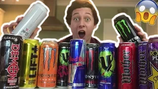 MAKING THE MOST CRAZIEST ENERGY DRINK IN THE WORLD!!!