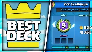 BEST DECK FOR 2V2 CHALLENGE IN CLASH ROYALE || HOW TO WIN 2V2 CHALLENGE IN CLASH ROYALE!!