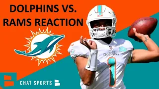 Miami Dolphins News & Rumors After 28-17 WIN vs. Rams | Tua, Jakeem Grant, Jared Goff Analysis