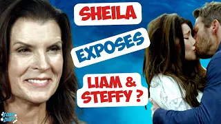 Bold and the Beautiful Spoilers: Sheila Exposes Steffy & Liam Kiss? (B&B) #bold