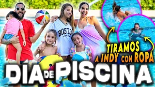 PASAMOS UN DÍA EN LA PISCINA | Familia Amiguindy