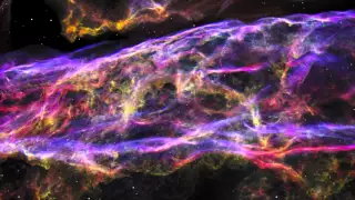 3-D Flyover Visualization of Veil Nebula