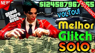 1 Bilhão Rápido SOLO 🤑 MELHOR GLITCH DE DINHEIRO GTA5 ONLINE 🤑FROZEN MONEY SOLO🤑 GTA 5 MONEY GLITCH🤑