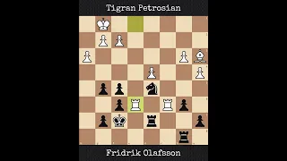 Tigran Petrosian vs Fridrik Olafsson | Candidato Tournament (1959)