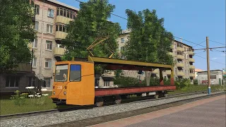 Trainz Railroad Simulator 2019 на трамвае в Чапаево