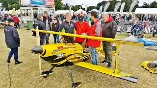 GIANT 68% SCALE RC PITTS CHALLENGER 2 BULLDOG - ZDZ 250cc RVJ - ROBBIE AT WESTON PARK - 2018