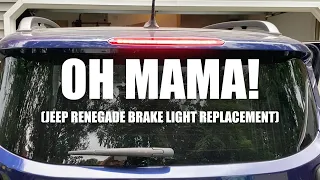 Jeep Renegade Third Brake Light Replacement