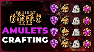 50 Attempts to Craft 2-20 Amulet - PD2 Season 8