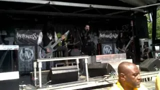 Motionless In White- If it's dead, we'll kill it Live at Warped Tour Cuyahoga Falls