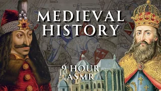 Fall Asleep to 9 Hours of Medieval History | Part 2 | Relaxing History ASMR