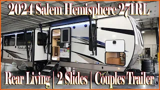 Beautiful Rear Living Camper 2024 Salem Hemisphere 271RL Travel Trailer at Couchs RV Nation