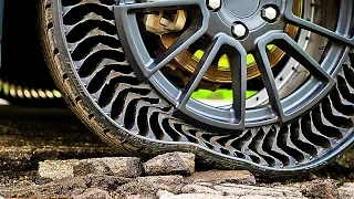 Michelin Indestructible Tire – AIRLESS Wheel Technology