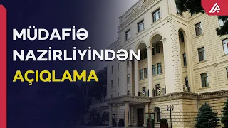 Müdafiə Nazirliyindən Ermənistan hərbçisinin yaralanması barədə məlumata açıqlama  - APA TV