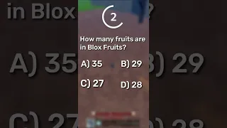 95% Of Players WILL FAIL This Blox Fruit Quiz...