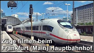 Wunderbare Zugsichtungen beim Frankfurt (Main) Hauptbahnhof