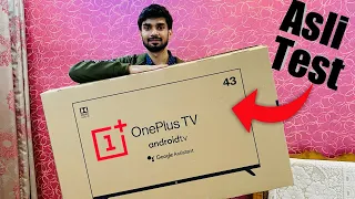 OnePlus TV review | One plus Y series Full HD LED android TV review and settings