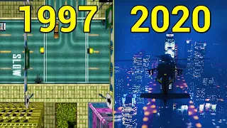 Evolution of Cities in GTA 1997-2020