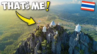 I Climbed the SKY TEMPLE 1 Hour from Chiang Mai 🇹🇭 BEST in THAILAND