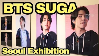 BTS CANDY SUGA Exhibition in Seoul near HYBE Building 💜 Dimension Gallery