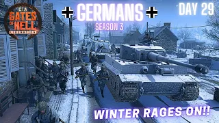 S3E29 CTA Gates of Hell | Winter Rages On!! | Hardcore German Conquest