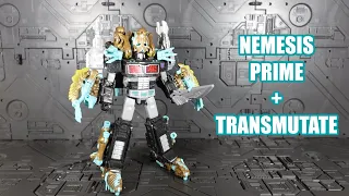Transformers Fan-Mode Combiner Feat. Netflix Nemesis Prime and Generations Select Transmutate