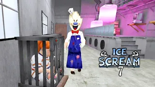 ICE SCREAM 7 FRIENDS LIS FULL GAMEPLAY | ICE SCREAM 7 FANMADE GAME