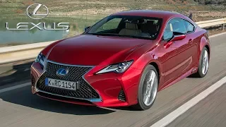 2019 Lexus RC 300h | Radiant Red | Driving, Interior, Exterior (EU Spec)