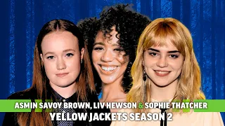 Yellowjackets Season 2 Spoiler Interview: Jasmin Savoy Brown, Liv Hewson, Sophie Thatcher