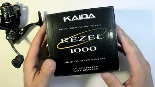 Катушка KAIDA REZEL 1000. Разбираю и смазываю бюджетную безынерционную катушку Кайда.