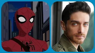 The Times Spider-Man is voiced by Josh Keaton