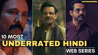 Top 10 Underrated Hindi Web Series | Netflix | Amazon Prime Video | Sony Liv | Suspense | Thriller |