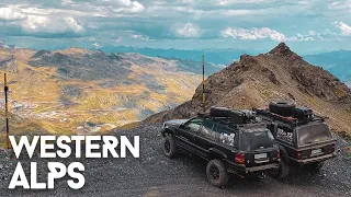 Overlanding Western Alps - Jeep Cherokee XJ & Grand Cherokee ZJ Off Road Travel