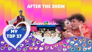 Eurovision 2024 - My Top 37  (After the Show) (With Comments and Conclusions)
