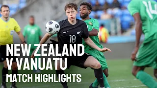 New Zealand vs Vanuatu | OFC Men's Olympic Qualifier Semi-Final | 6 September 2023