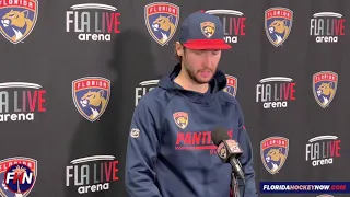 Sergei Bobrovsky, Postgame: Florida Panthers 2, Philadelphia Flyers 1 (OT)