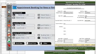 #2 How to Create Hospital/Clinic Management System in Excel VBA 2021 || Multi Purpose App in Excel